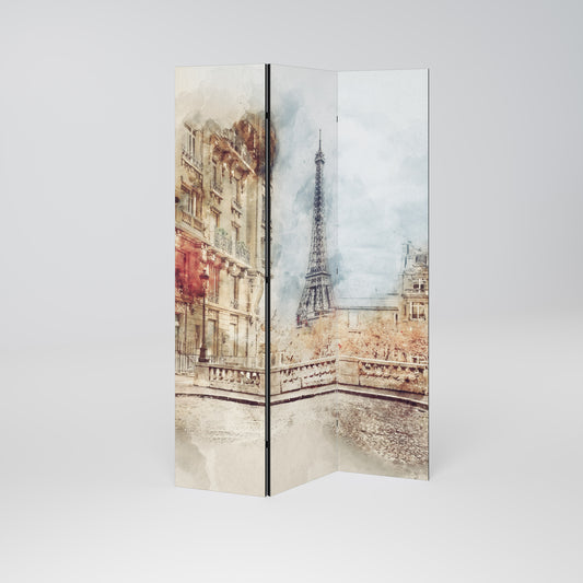 PARISIAN DAYDREAM 3dílný paraván