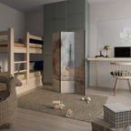 PARISIAN DAYDREAM 3-Panel Room Divider