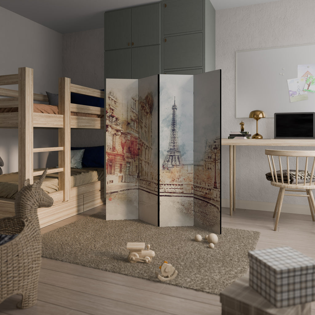 PARISIAN DAYDREAM 4dílný paraván