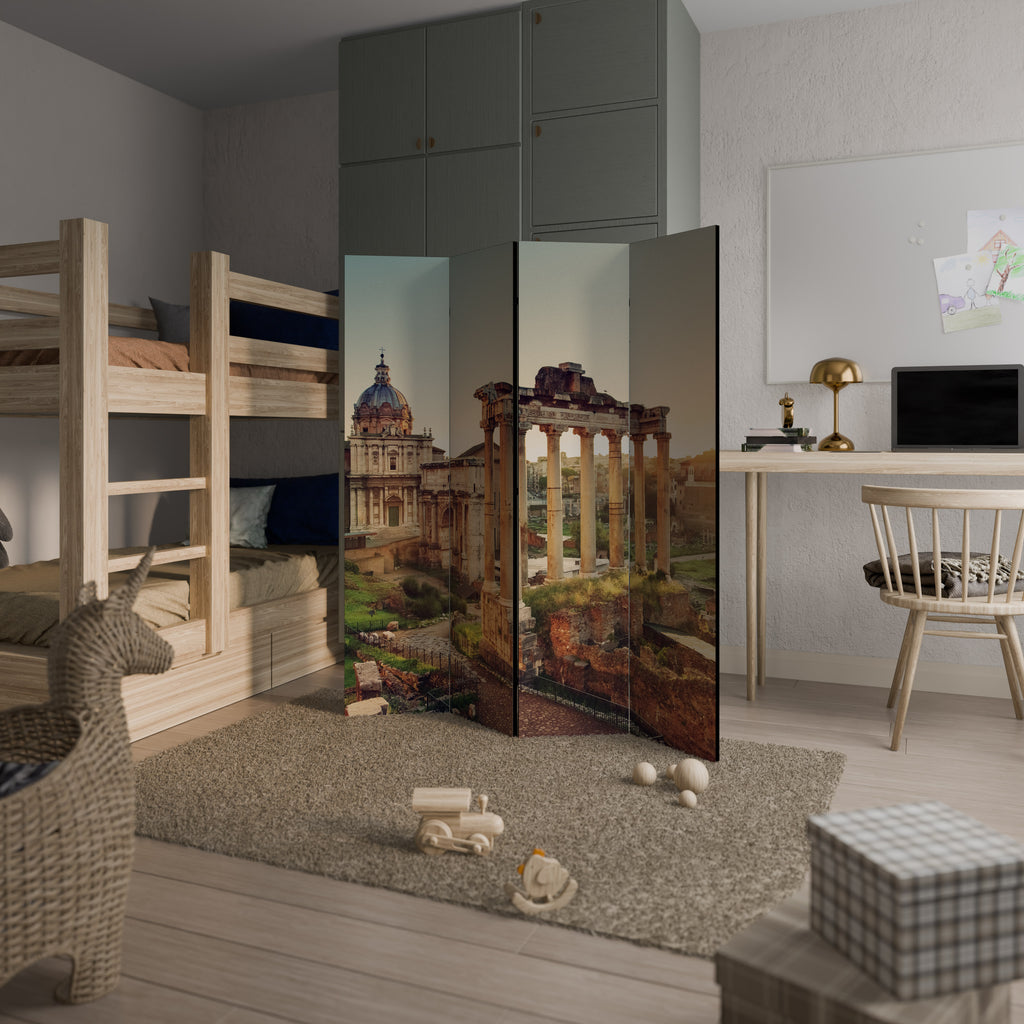 MARVELS OF THE PAST 4dílný paraván