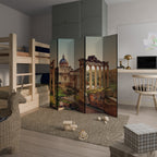 MARVELS OF THE PAST 5dílný paraván