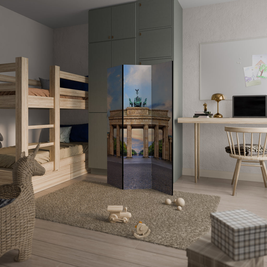 PILLARS OF MEMORY 3-Panel Room Divider