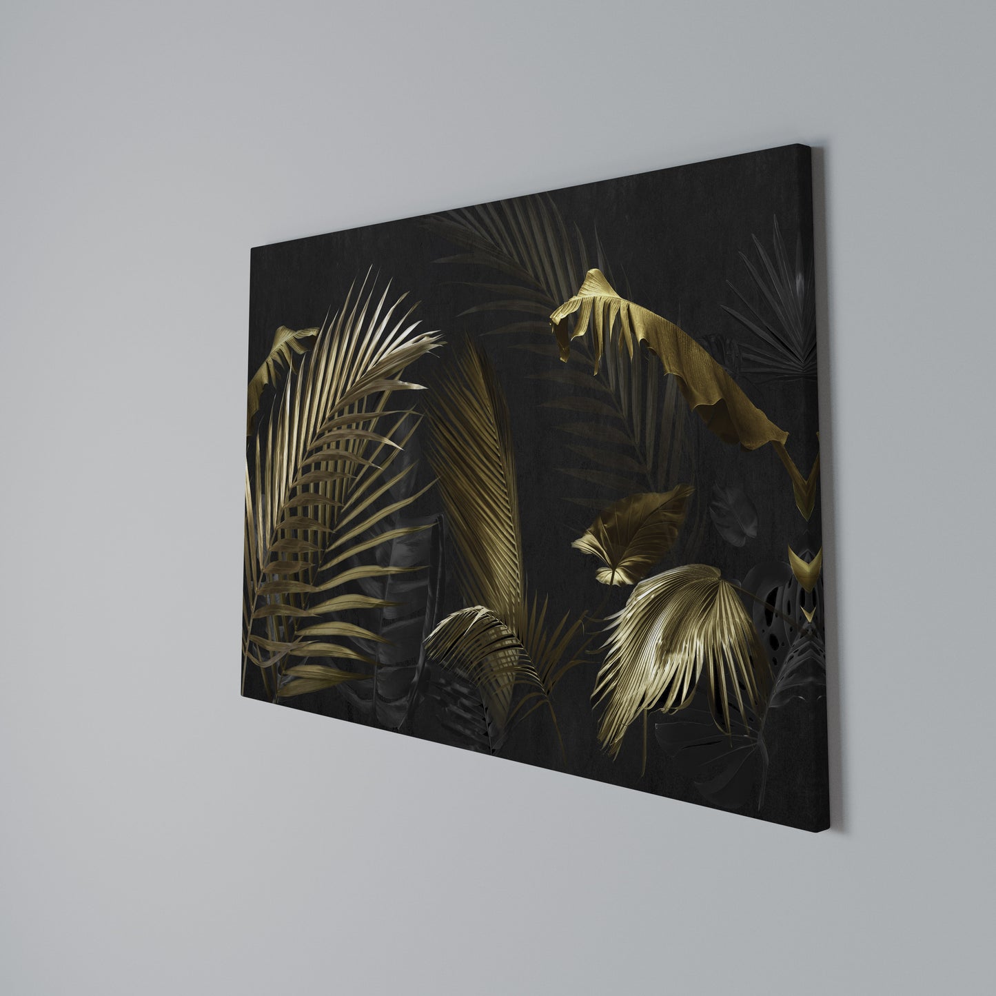 ELEGANCE IN DARKNESS Horizontal Canvas Print