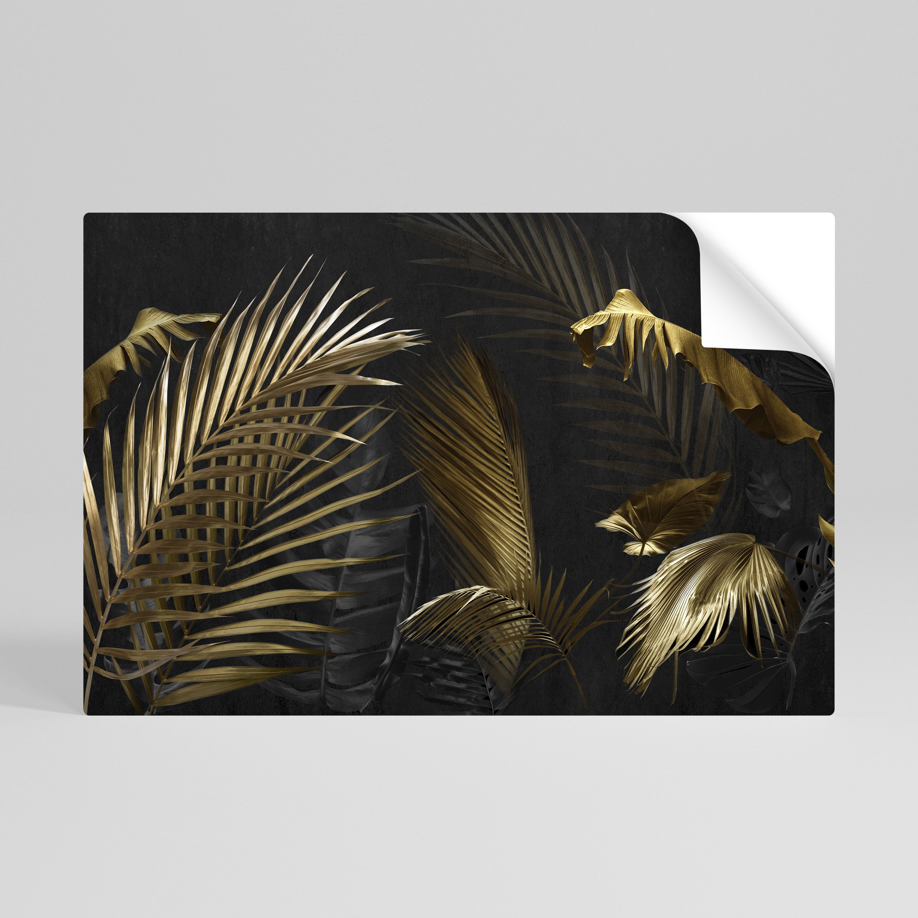 ELEGANCE IN DARKNESS Peel and Stick Horizontal Poster