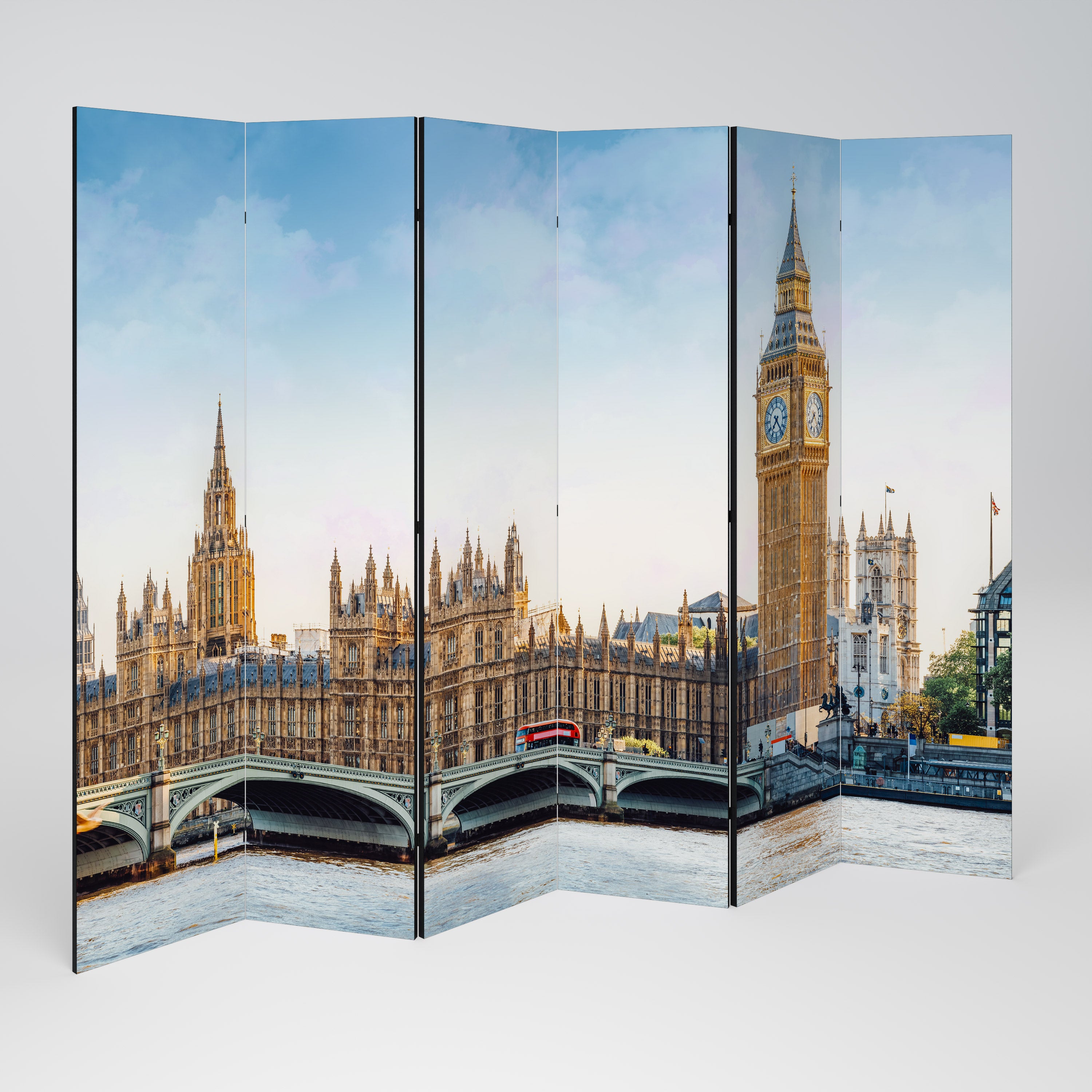 TIMELESS LONDON ELEGANCE 6dílný paraván