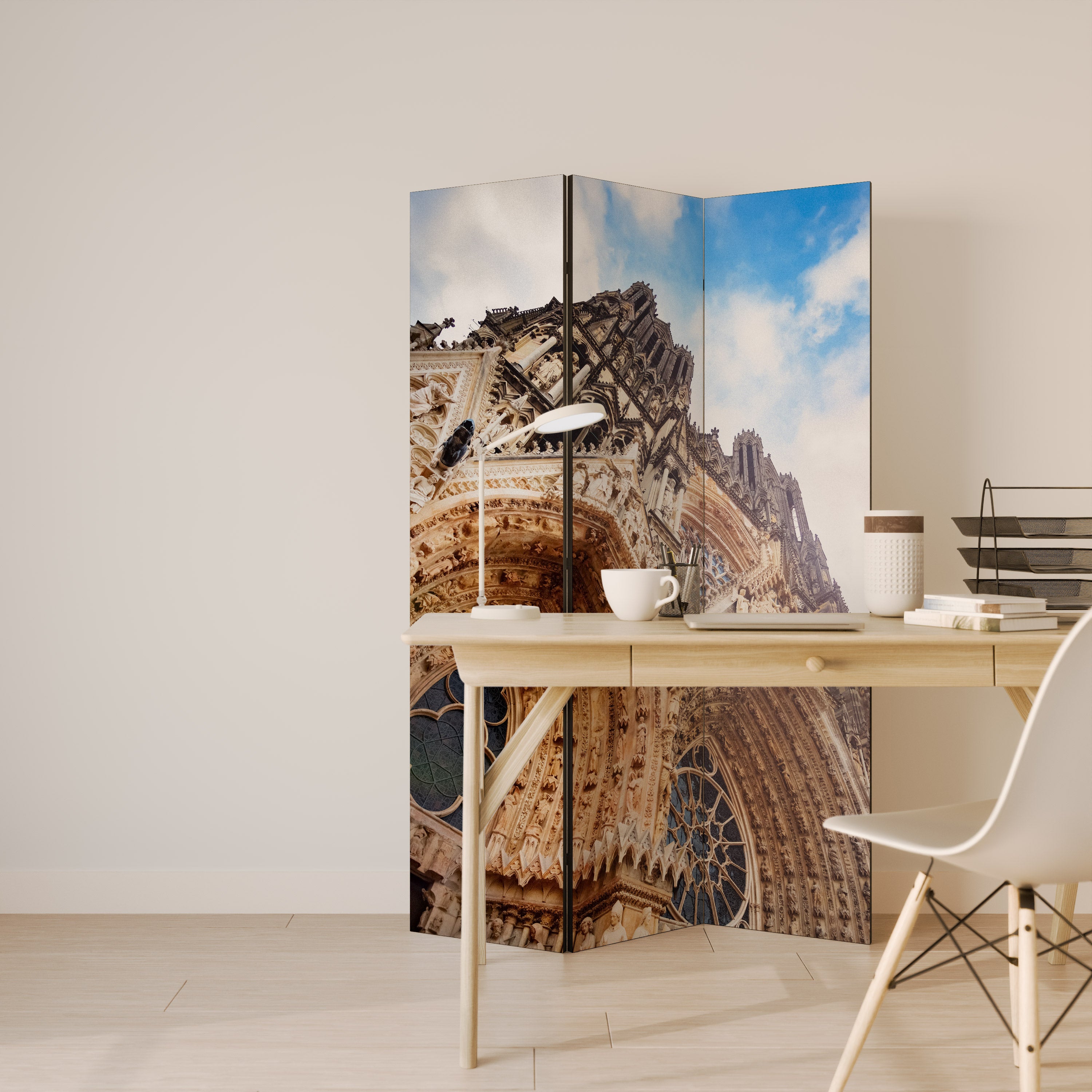 MYSTICAL ANGLES REVEALED 3-Panel Room Divider