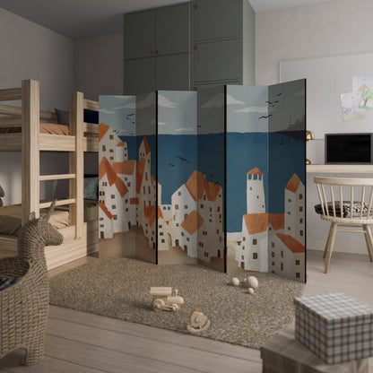 COASTLAND VILLAGE 6dílný paraván