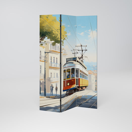 TRAMWAY DREAMSCAPE 3dílný paraván