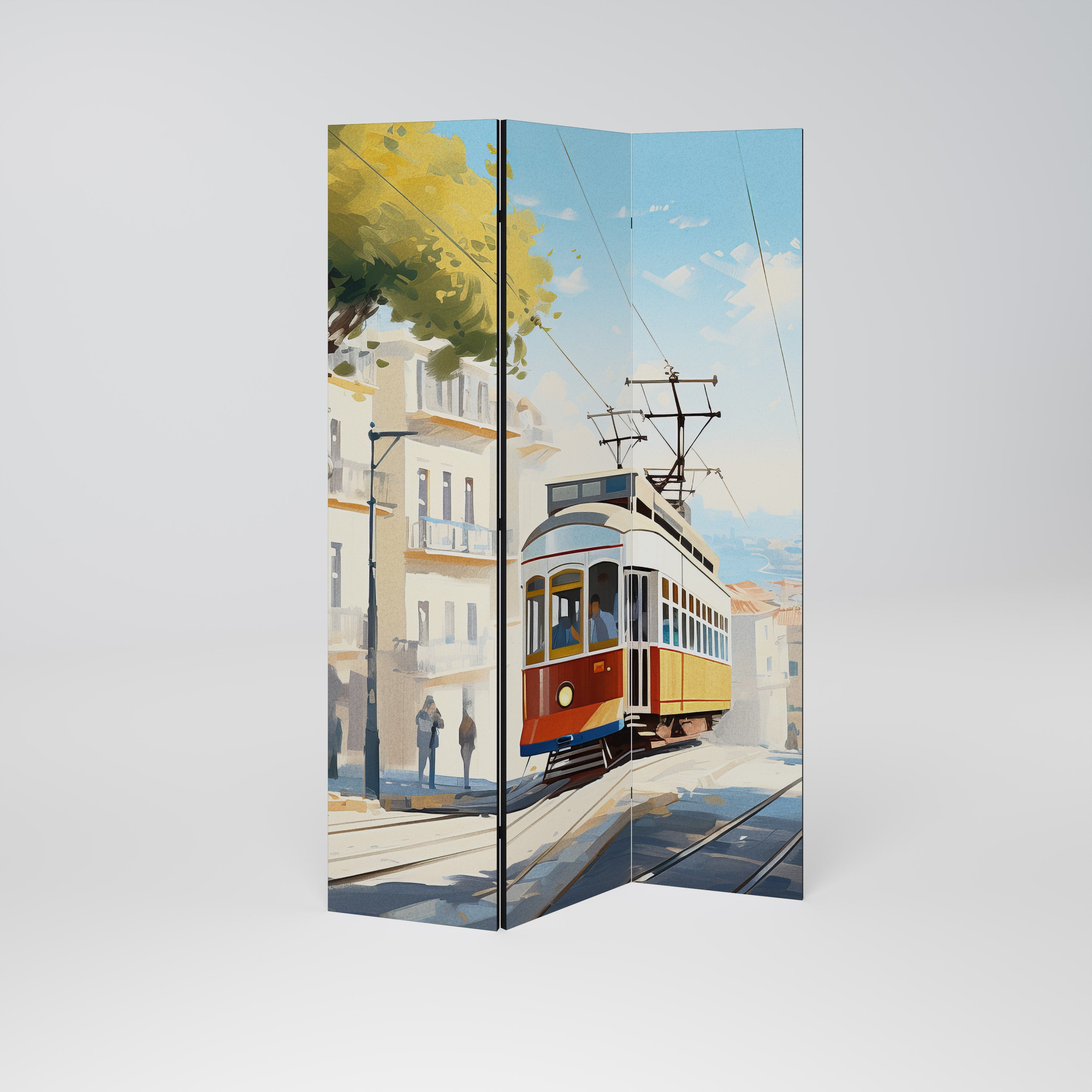 TRAMWAY DREAMSCAPE 3-Panel Room Divider