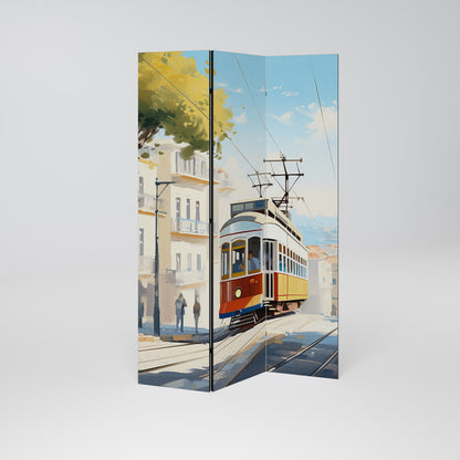 TRAMWAY DREAMSCAPE 3dílný paraván