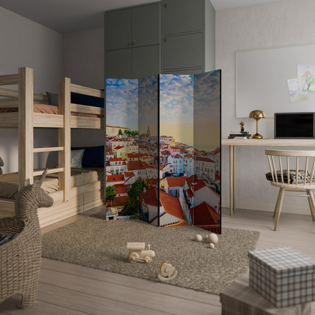 ROOFTOP RADIANCE 4dílný paraván