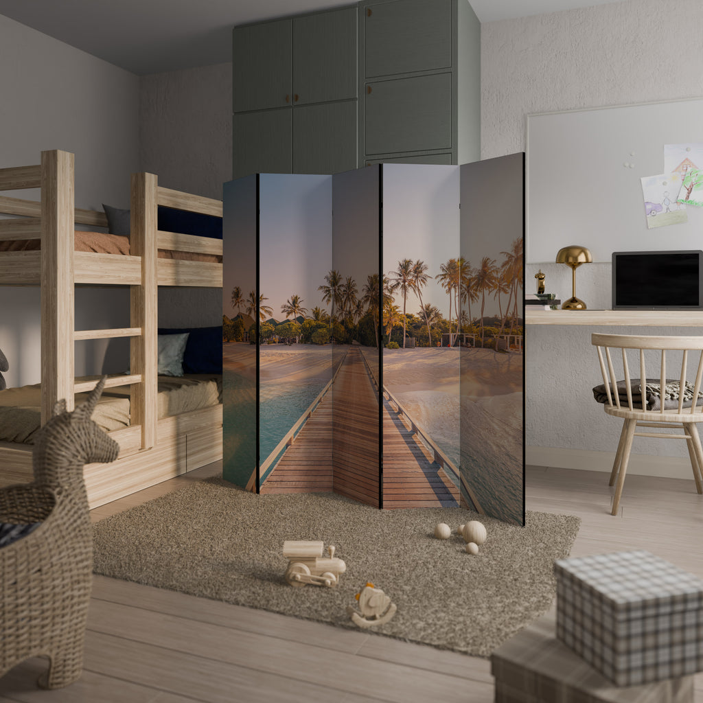 SUNSET SANDSCAPE JOURNEY 5dílný paraván