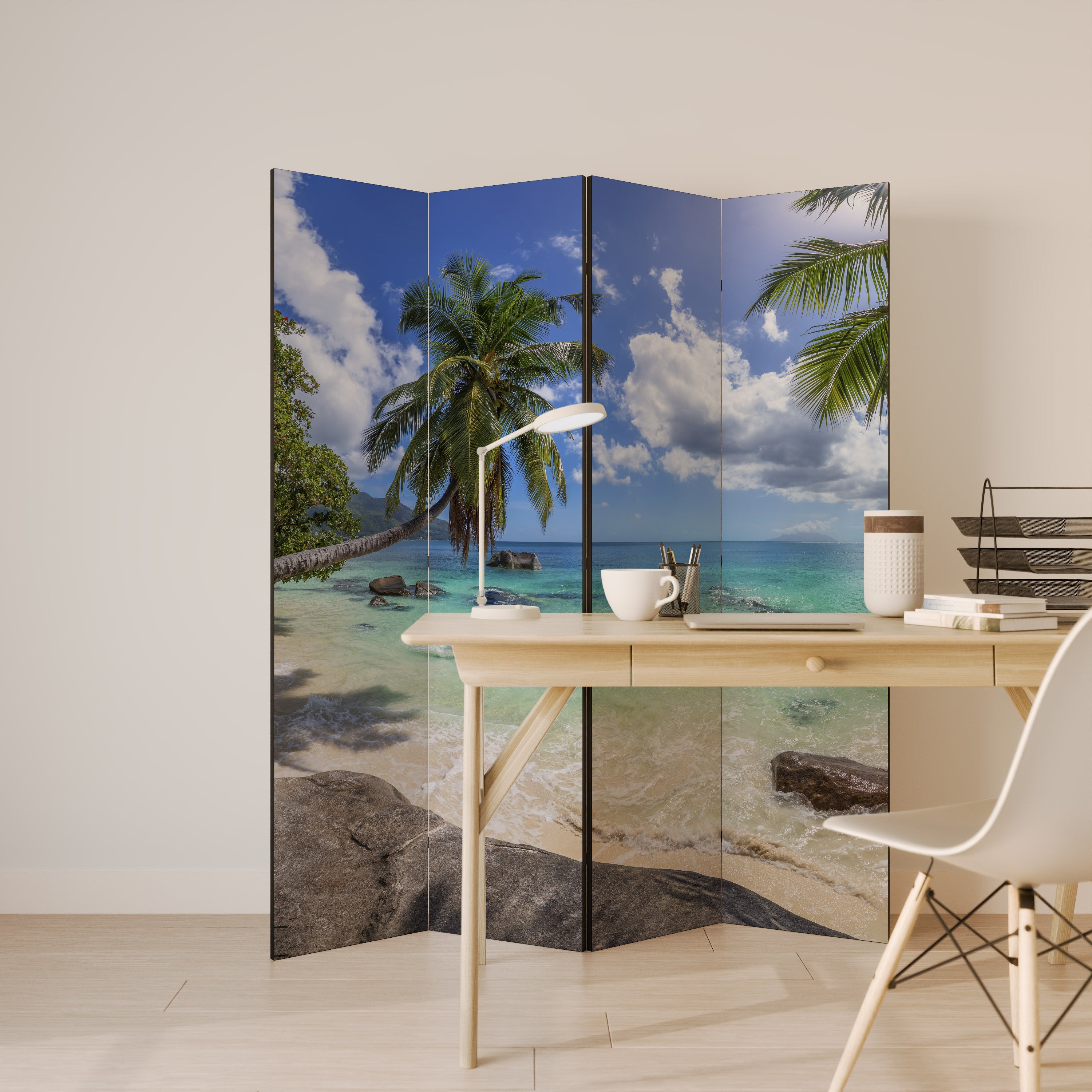 OASIS OF CALM 4dílný paraván