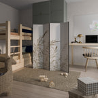 WHISPERING WINDS 4dílný paraván