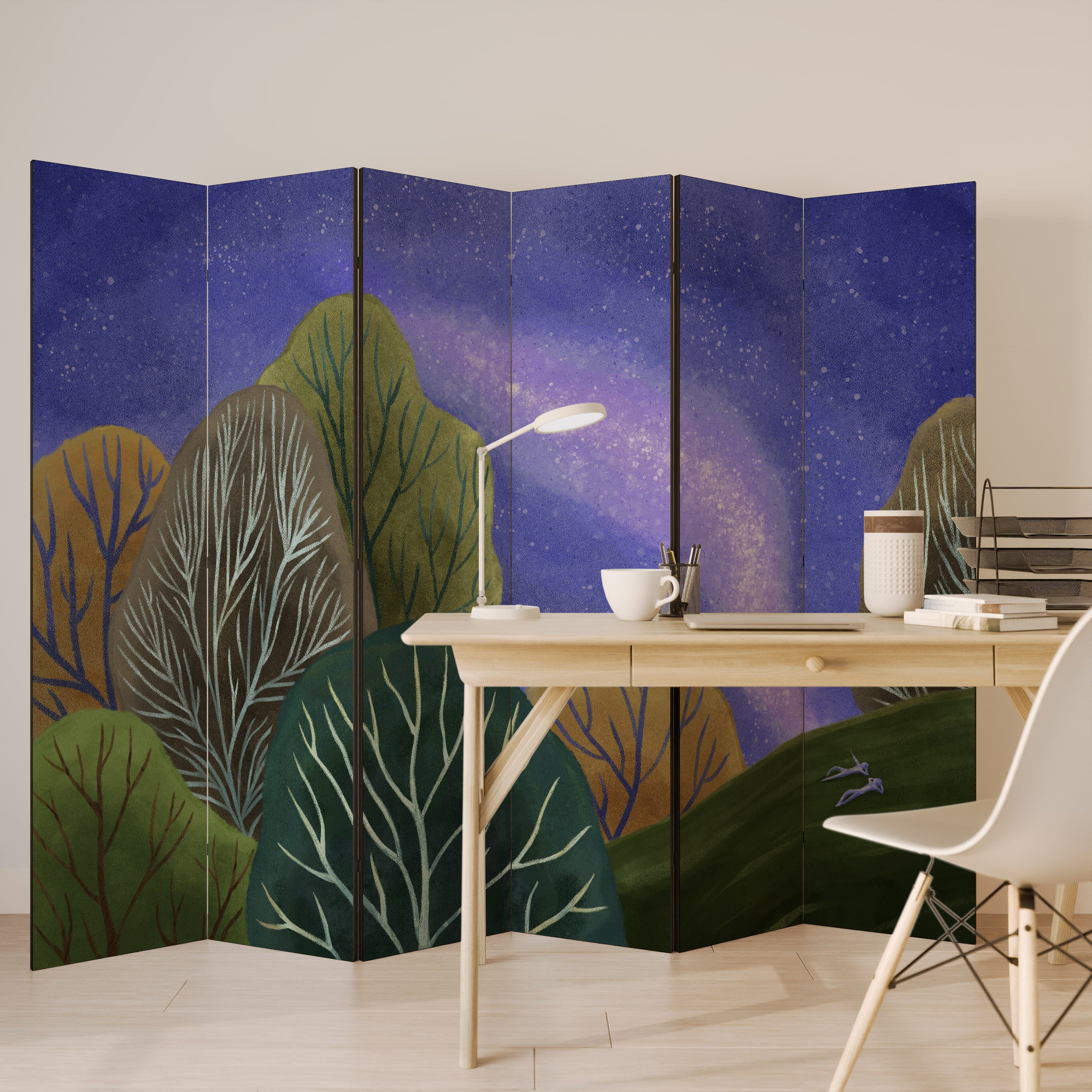 STARLIT VIBE 6dílný paraván