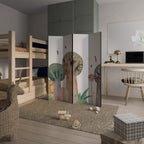 FLIGHT OVER 4dílný paraván