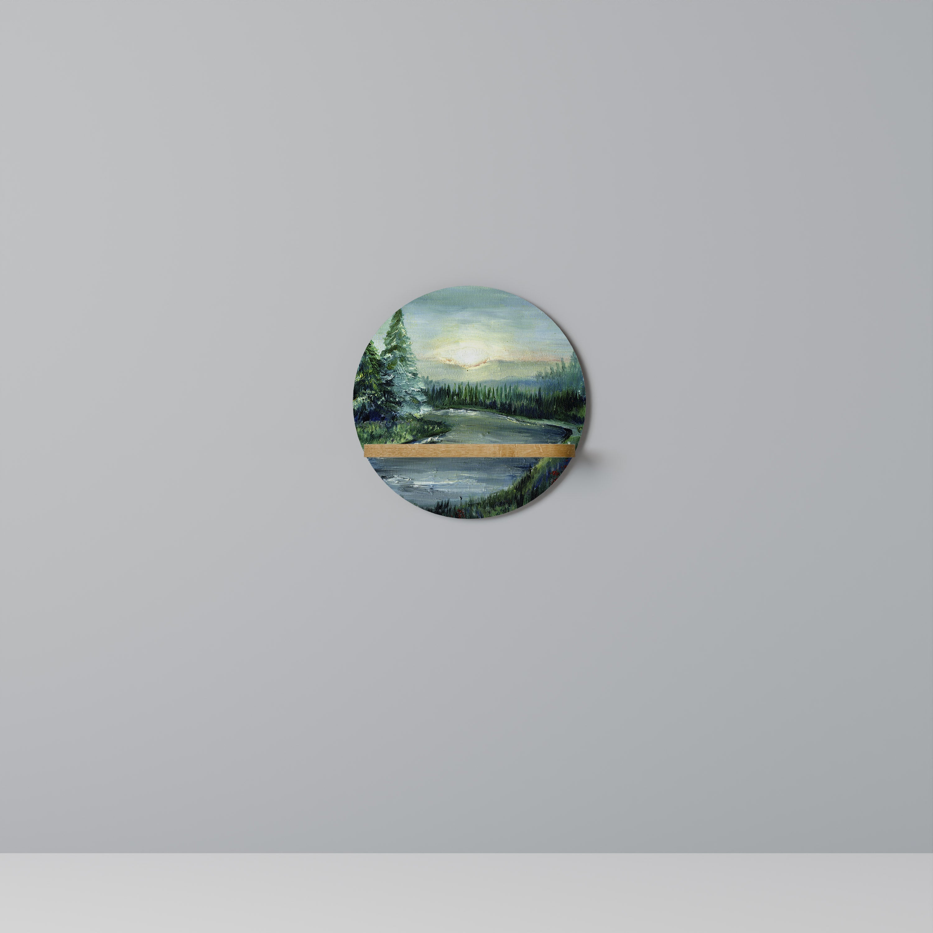 FOREST SUNSET Designová police