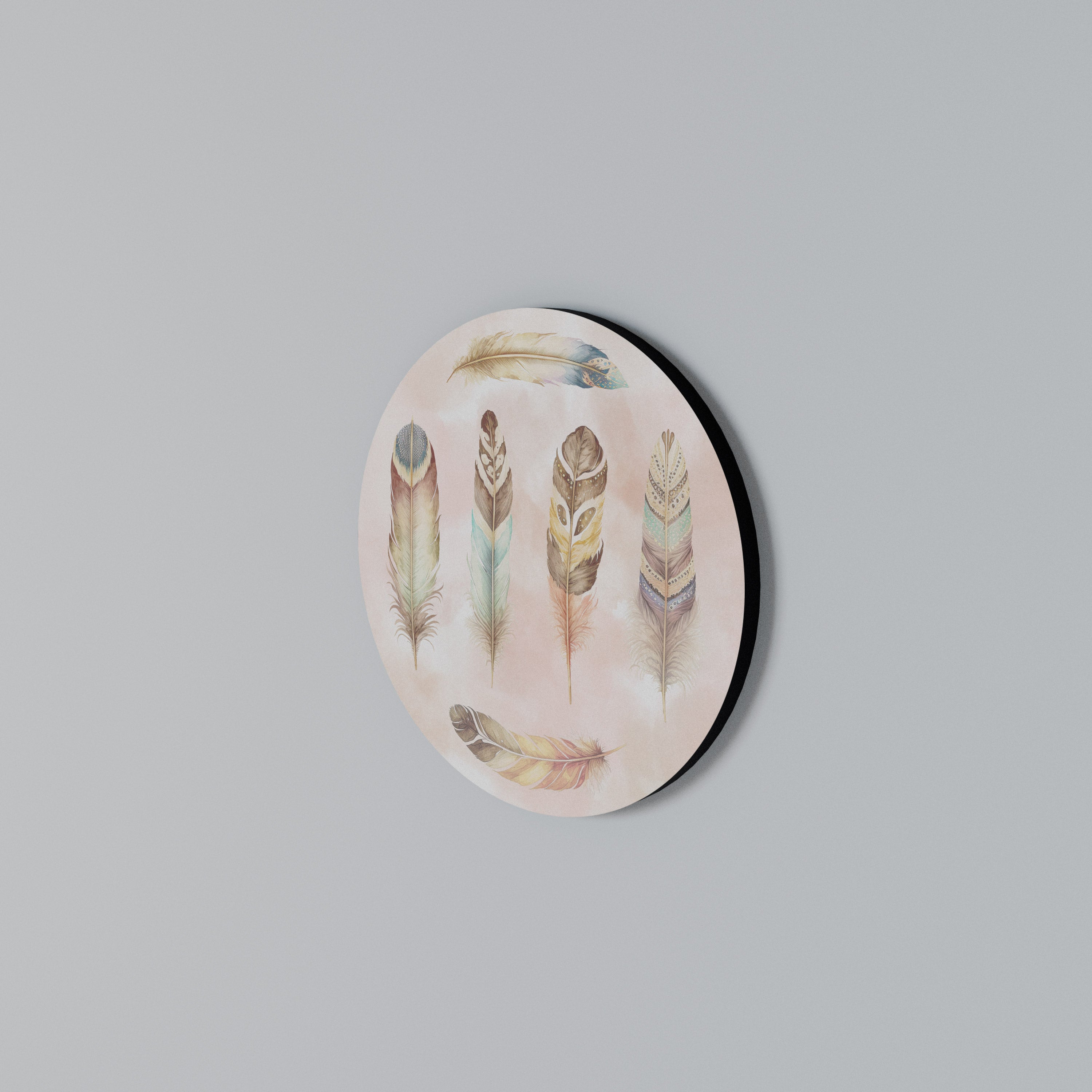 THE DELIQUESCE Round Wall Art