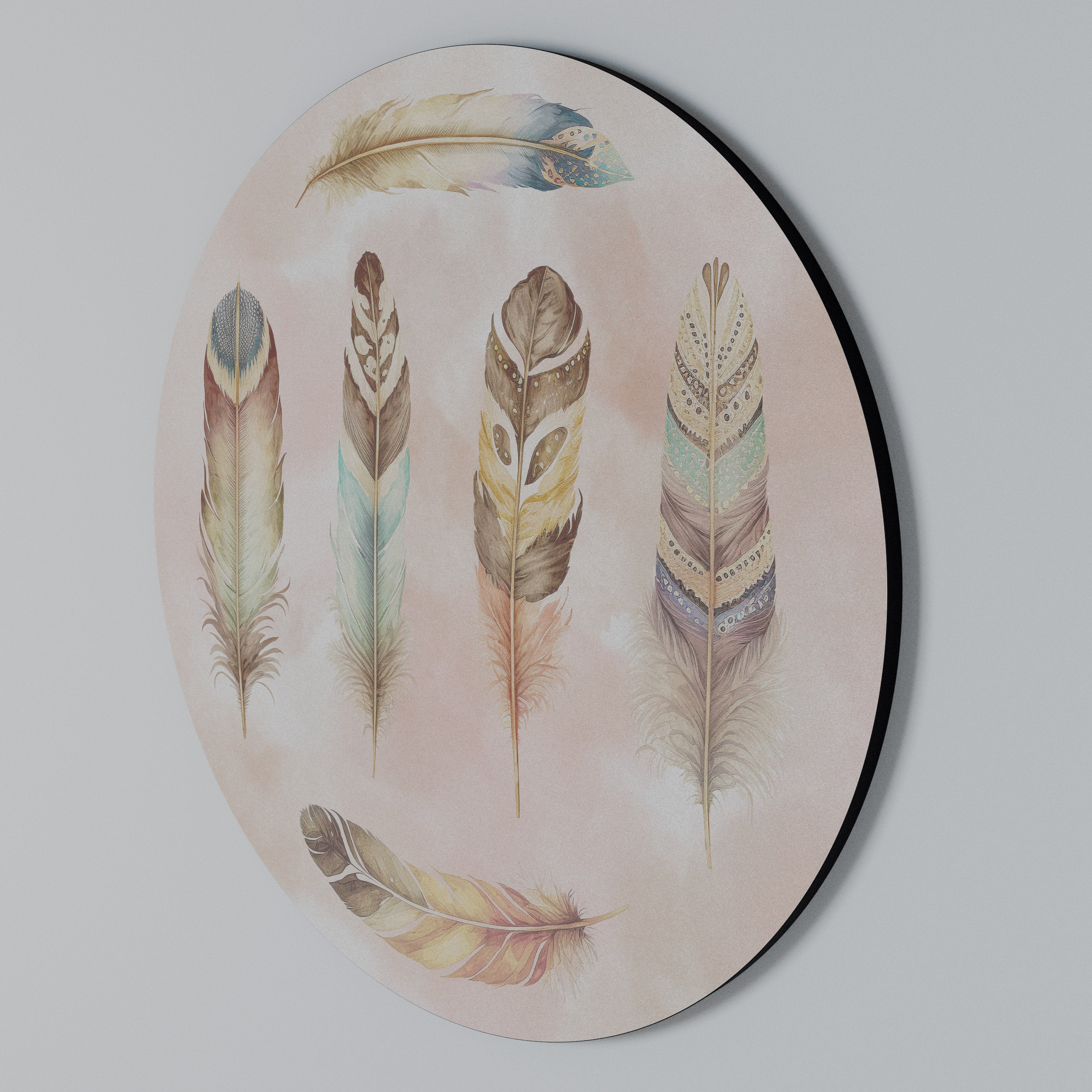 THE DELIQUESCE Round Wall Art