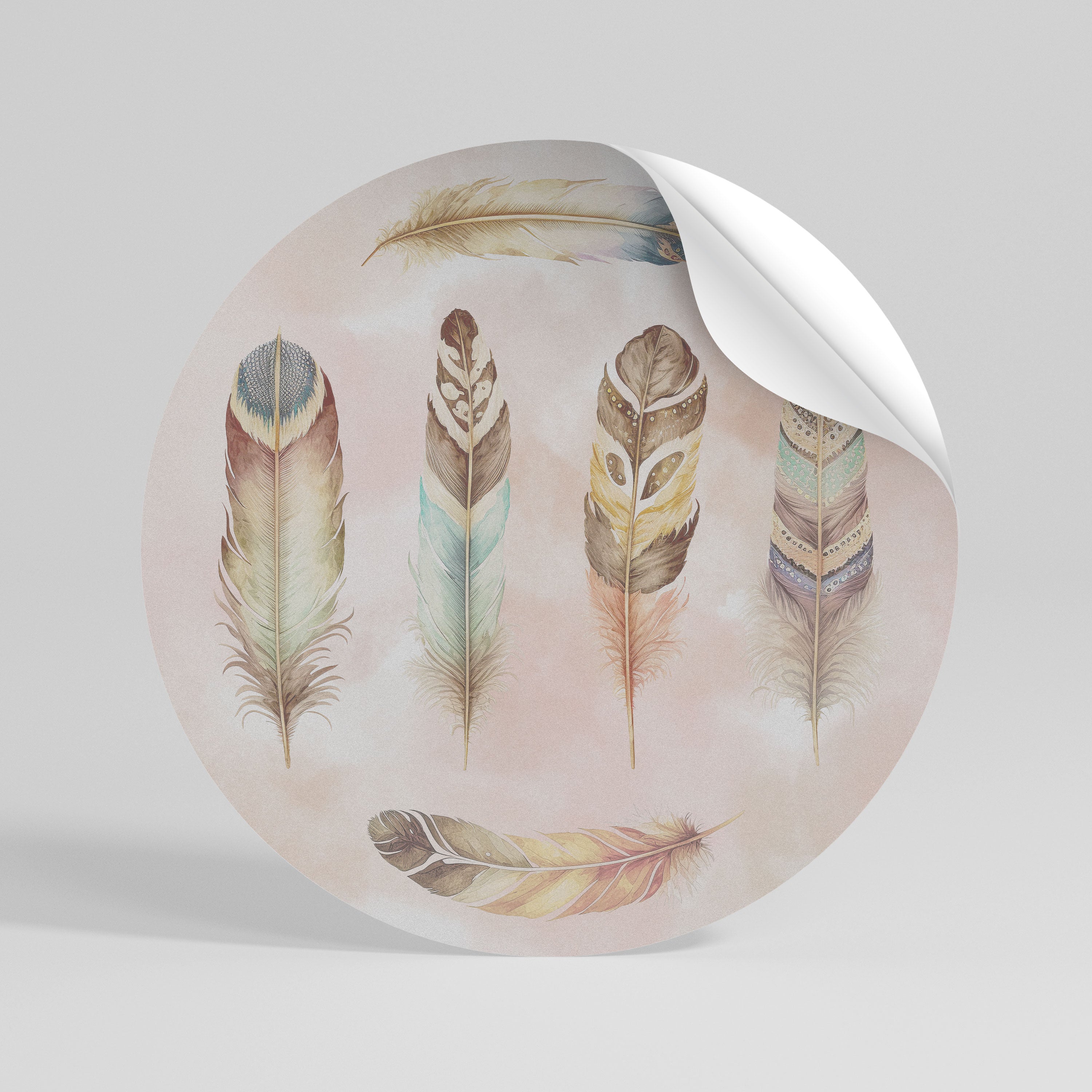 THE DELIQUESCE Peel and Stick Round Sticker