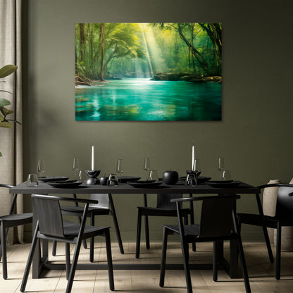 SERENE REFLECTIONS Horizontal Canvas Print