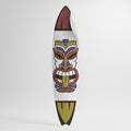 TOTEM TIKI Samolepka ve tvaru surfu