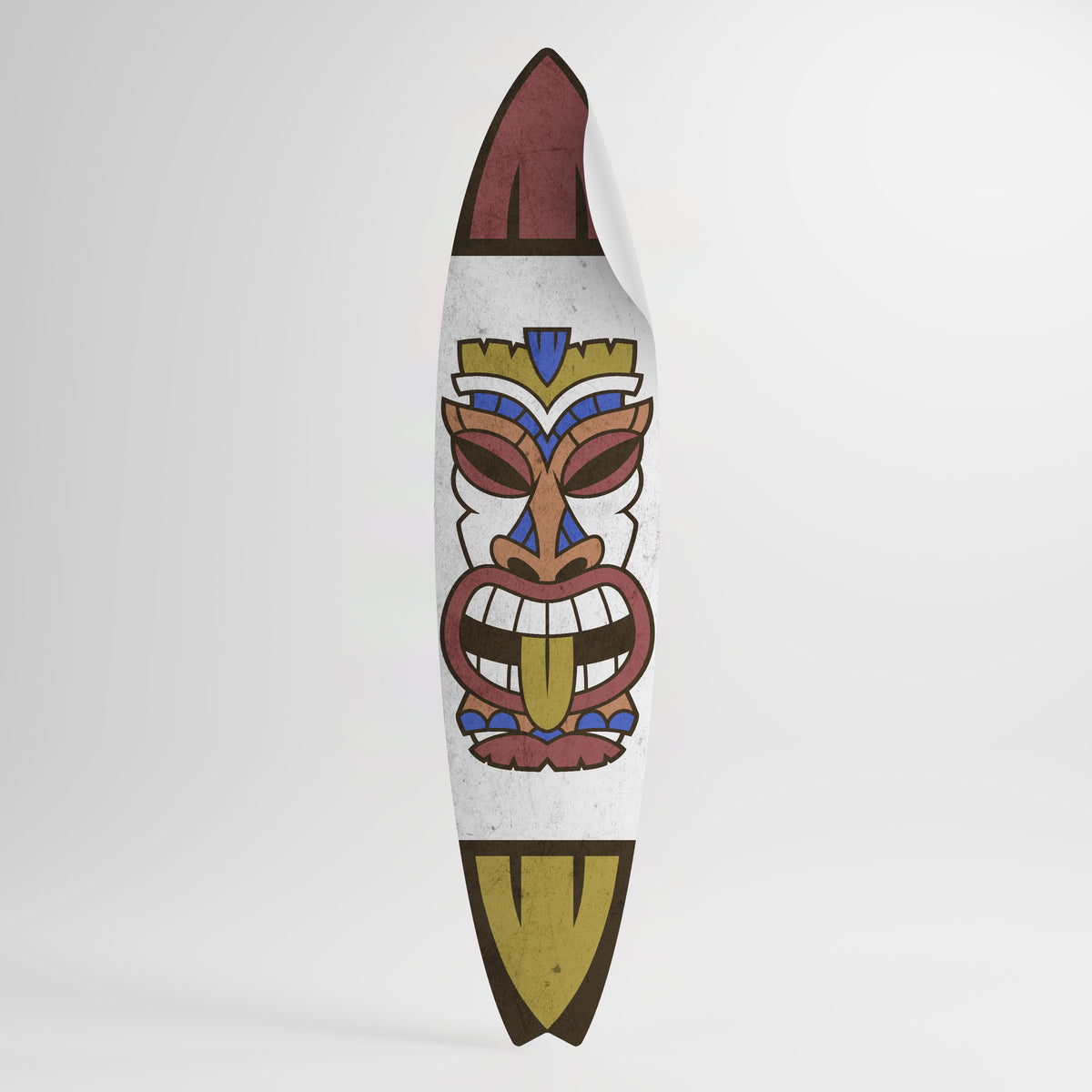 TOTEM TIKI Samolepka ve tvaru surfu