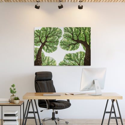 WILDERNESS DASH Horizontal Canvas Print