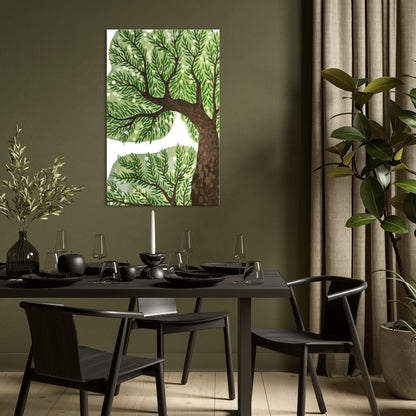 WILDERNESS DASH Vertical Canvas Print