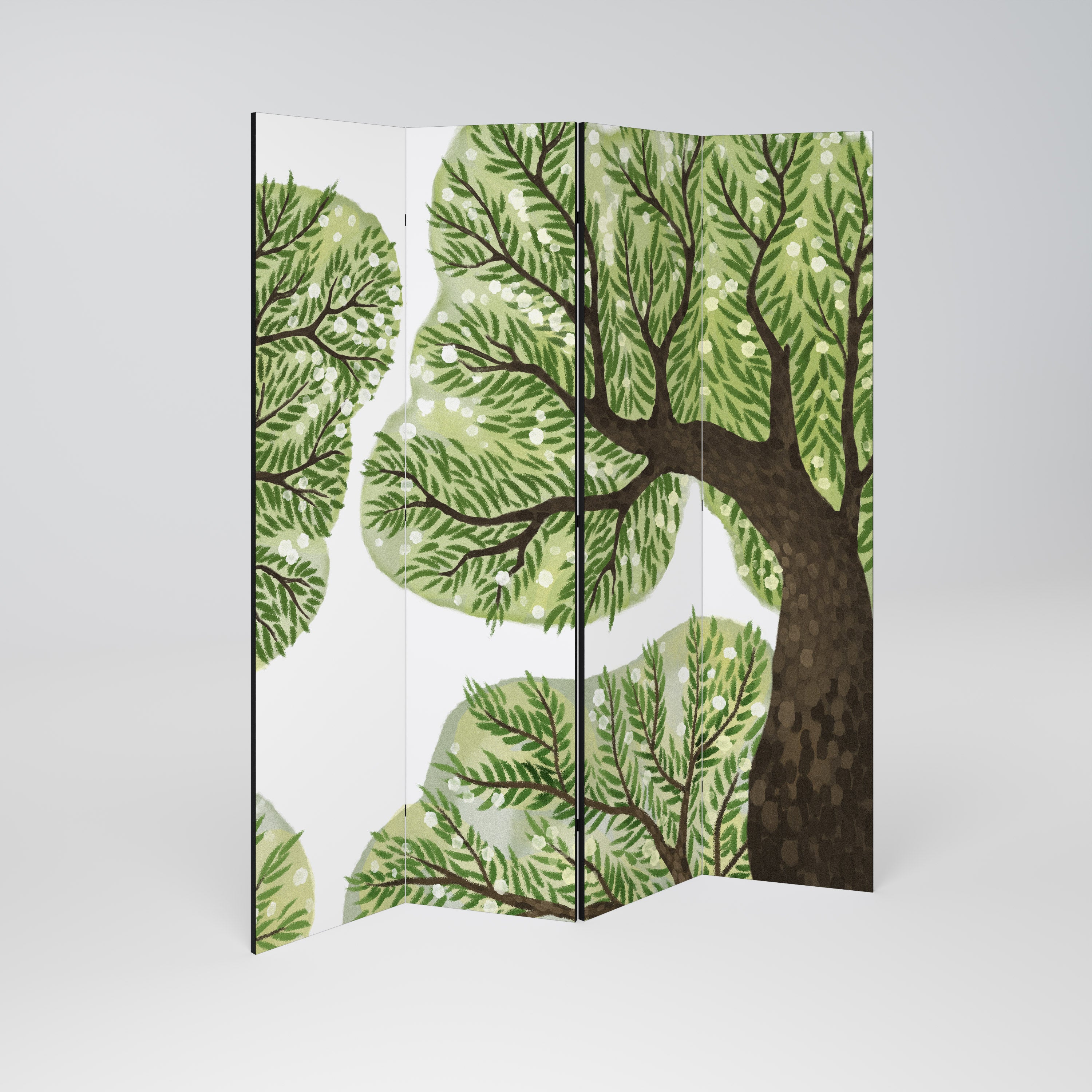 WILDERNESS DASH 4-Panel Room Divider