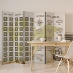 MORSE AND KNOTS 6dílný paraván