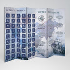 MORSE CODE 6dílný paraván