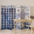 MORSE CODE 6dílný paraván