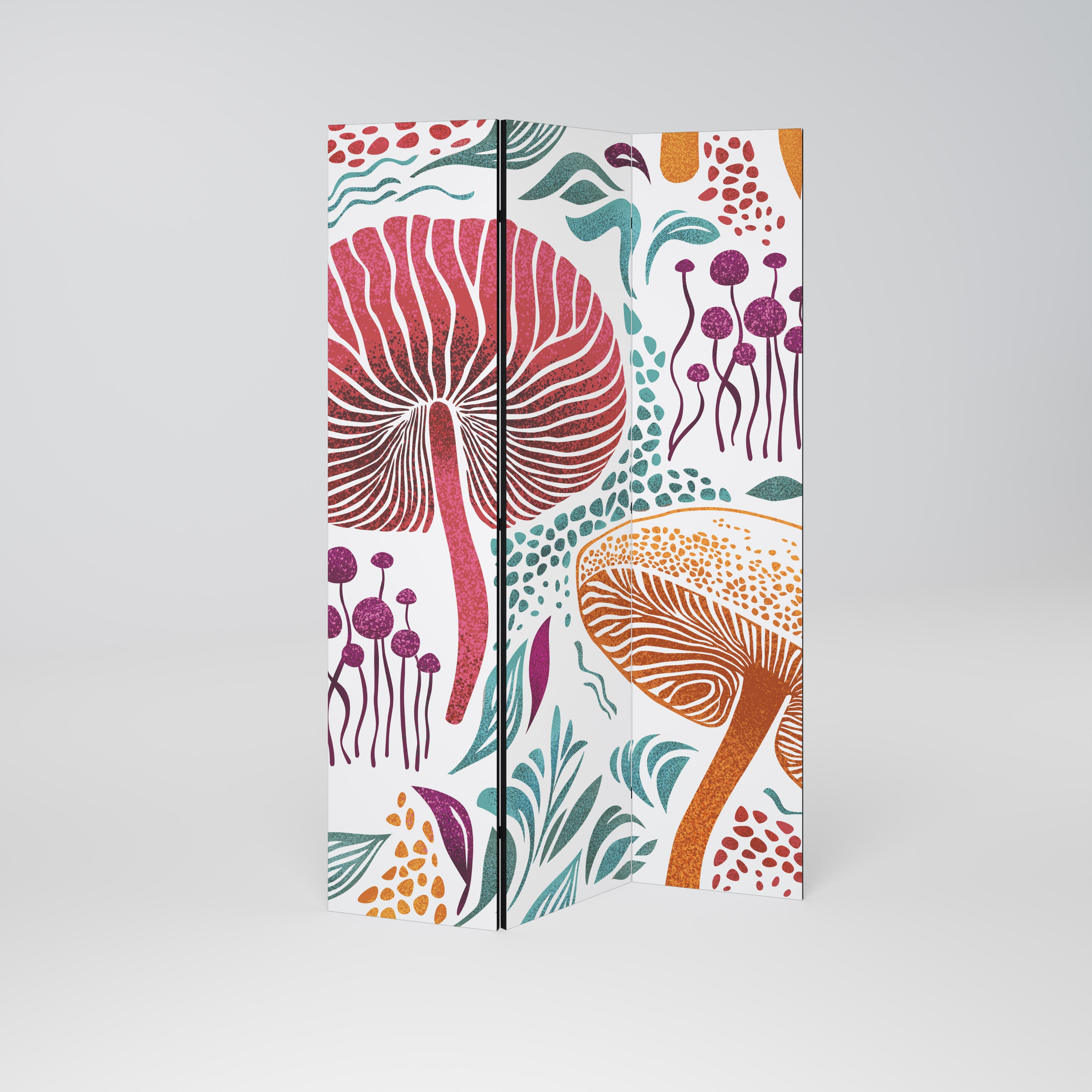 FUNGUS FANTASY 3dílný paraván