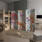 FUNGUS FANTASY 6dílný paraván