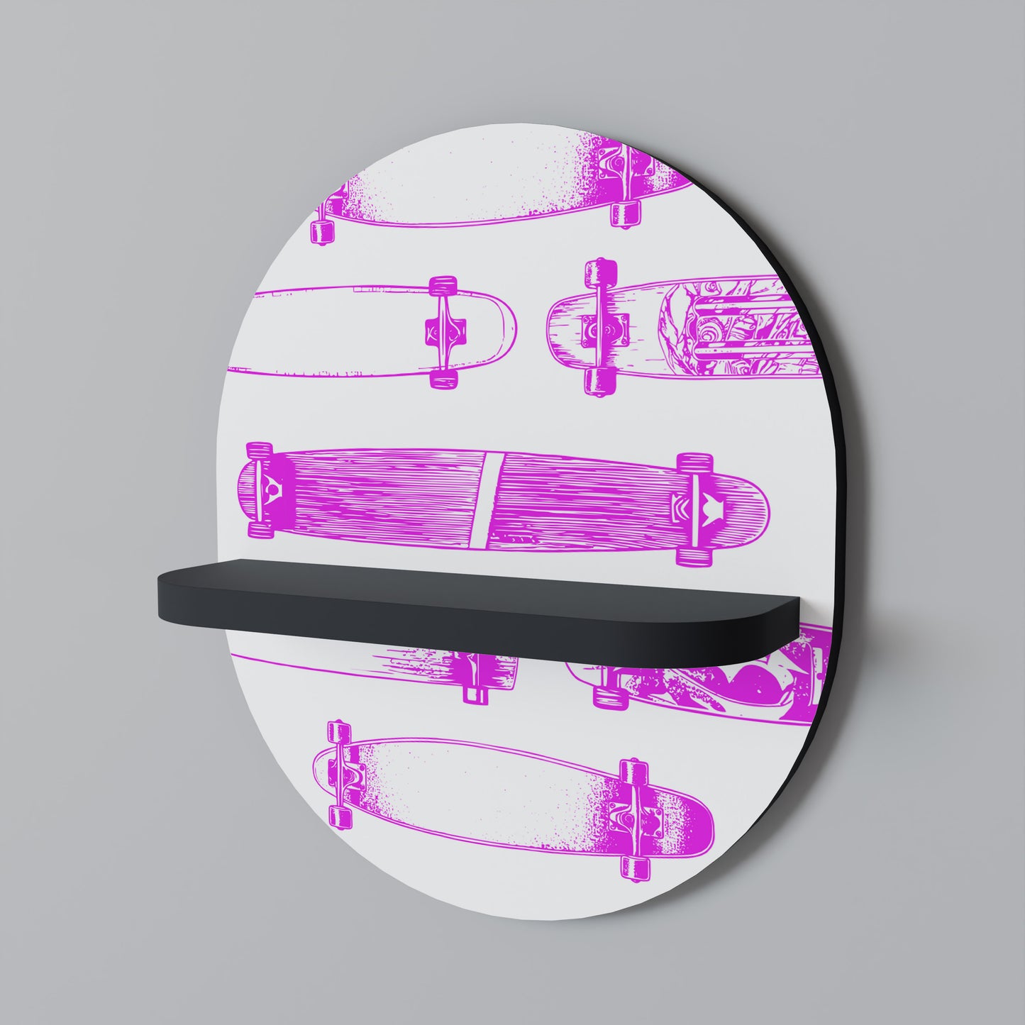 SKATEBOARD SKETCH Designová police