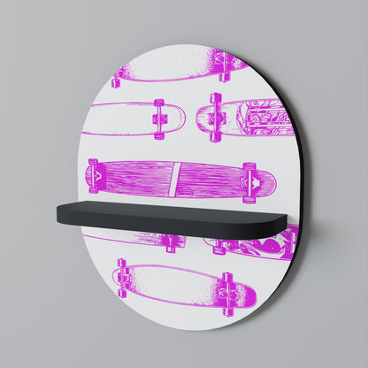 SKATEBOARD SKETCH Designová police