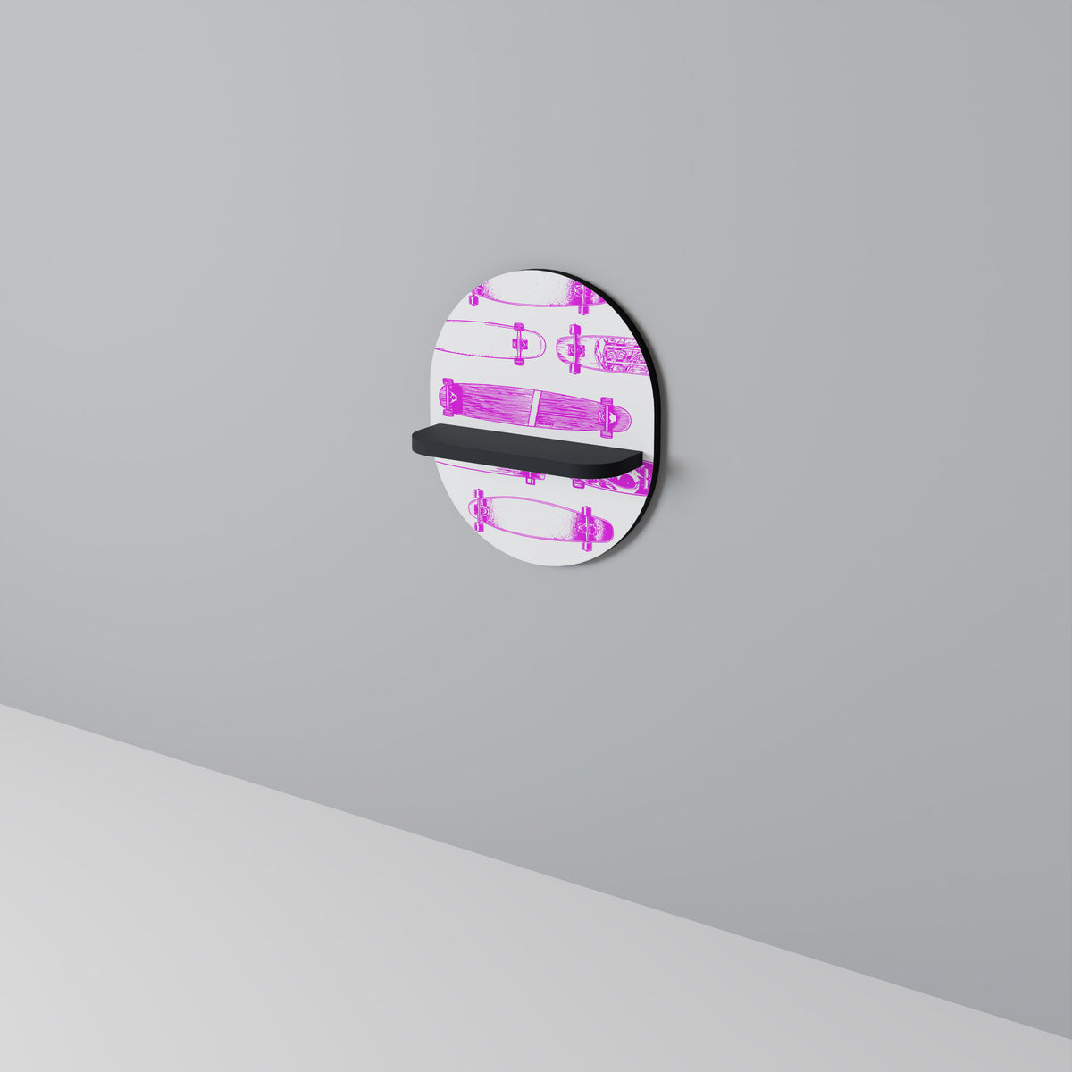 SKATEBOARD SKETCH Designová police