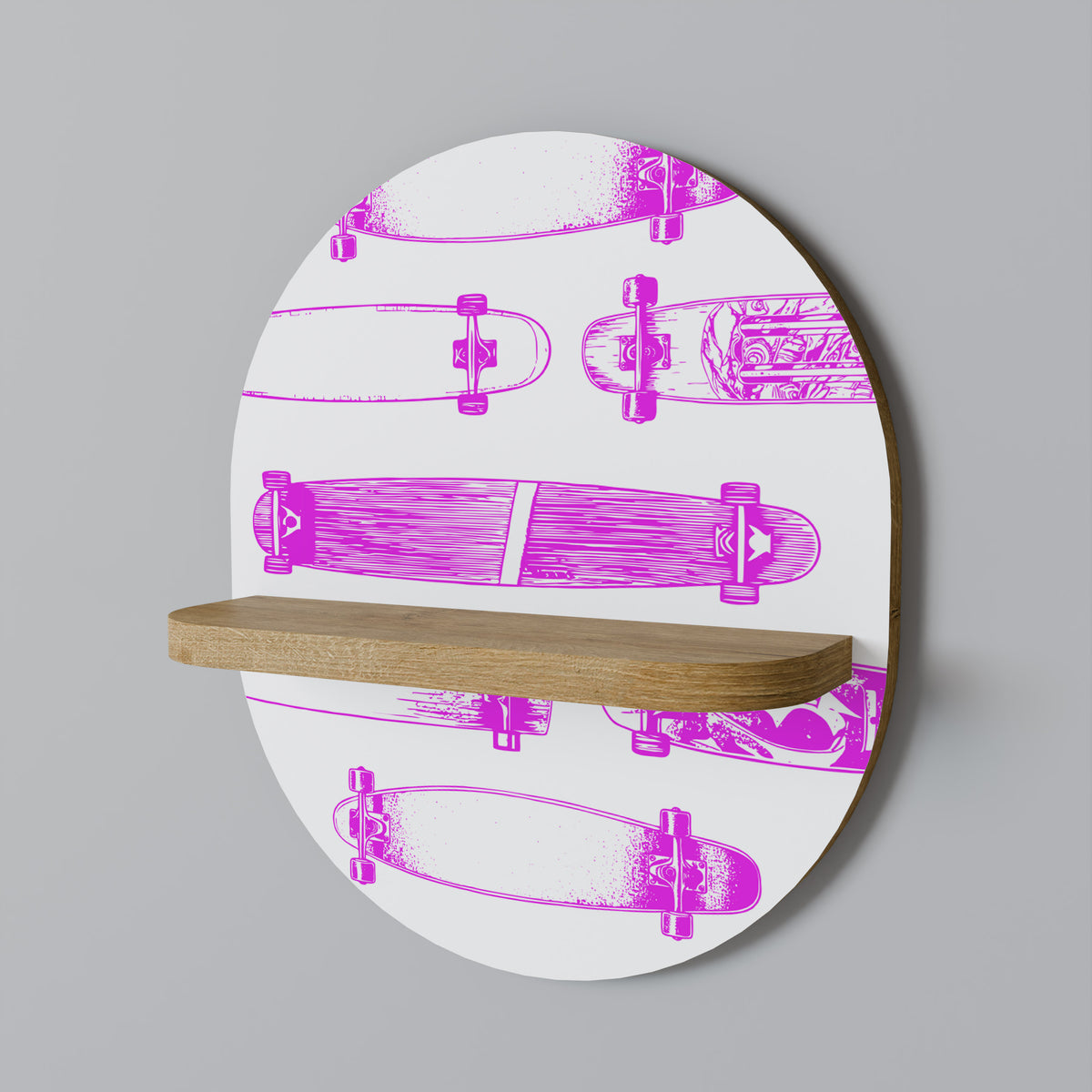 SKATEBOARD SKETCH Designová police