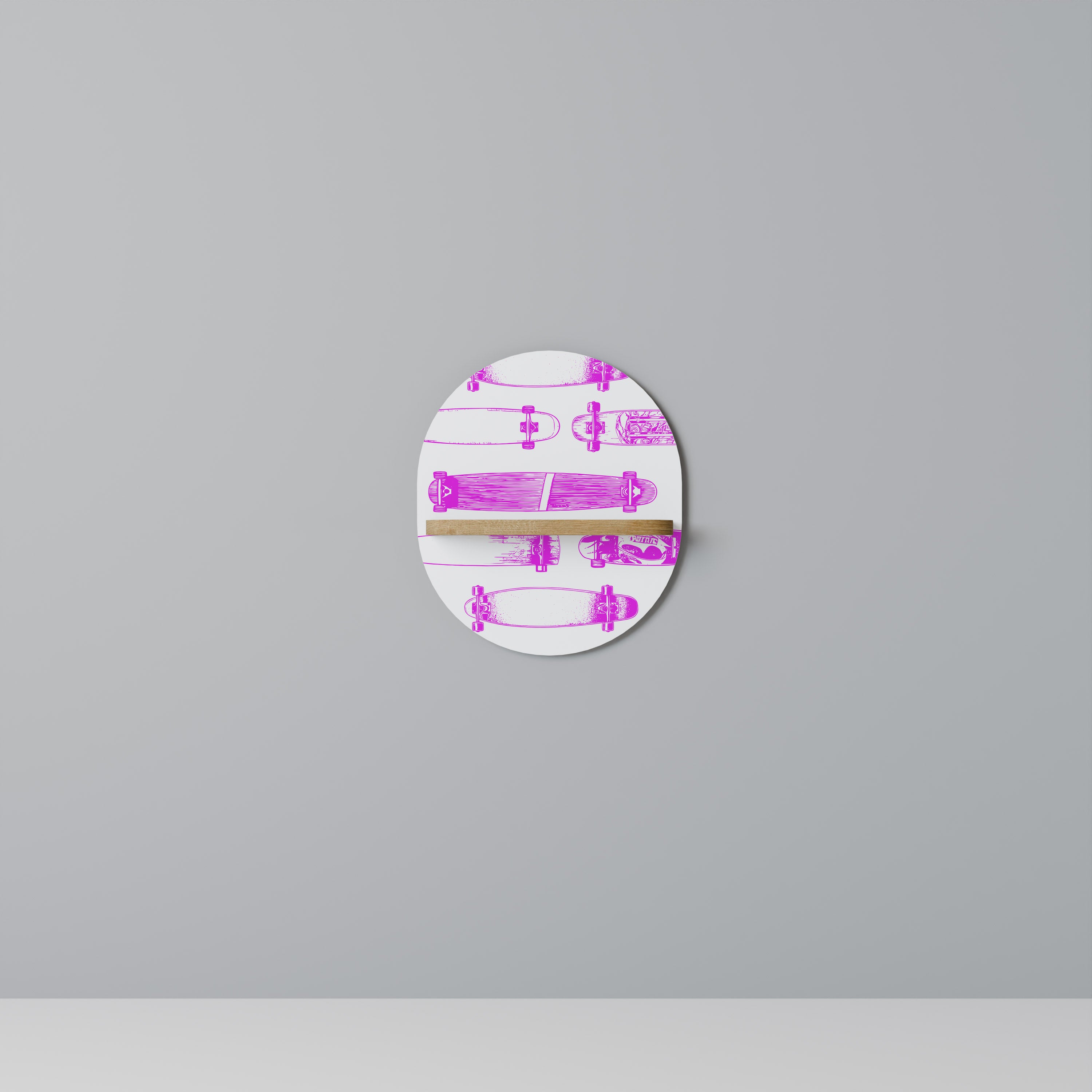 SKATEBOARD SKETCH Designová police