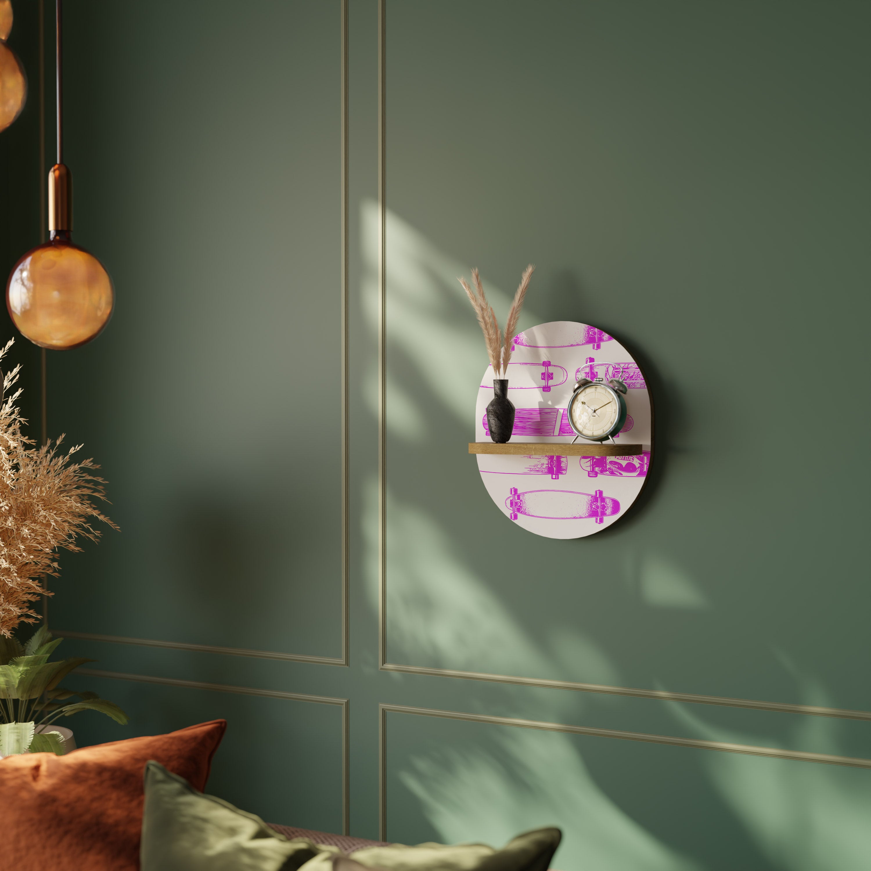 SKATEBOARD SKETCH Designová police