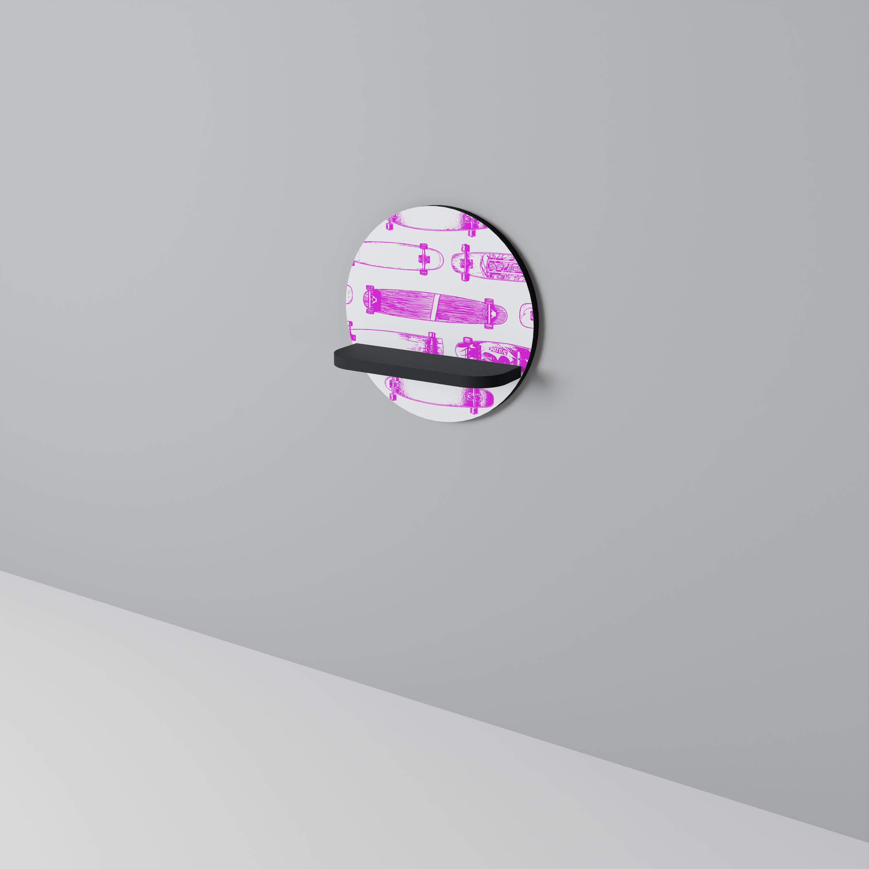 SKATEBOARD SKETCH Designová police