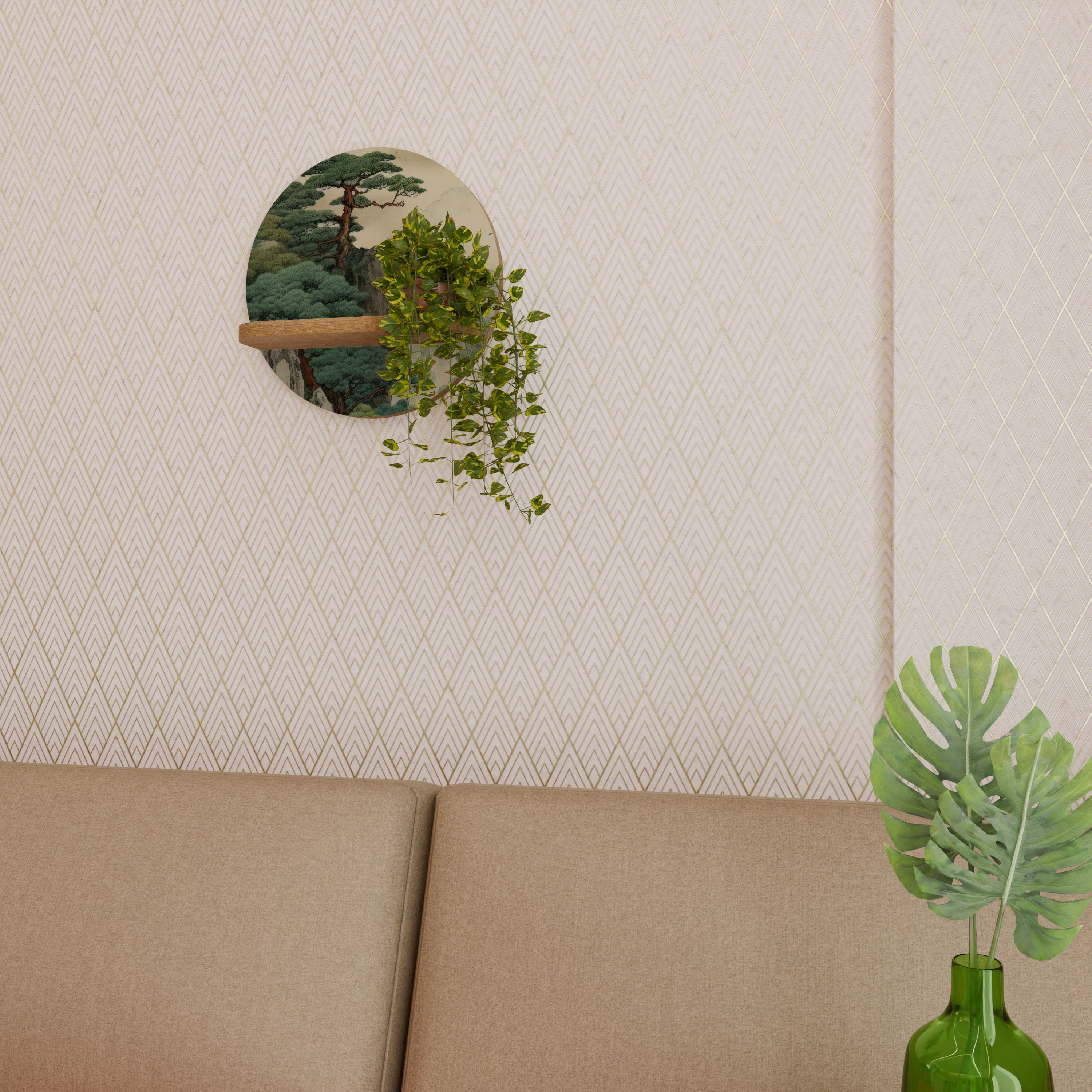 VERDURE ABYSS Designová police