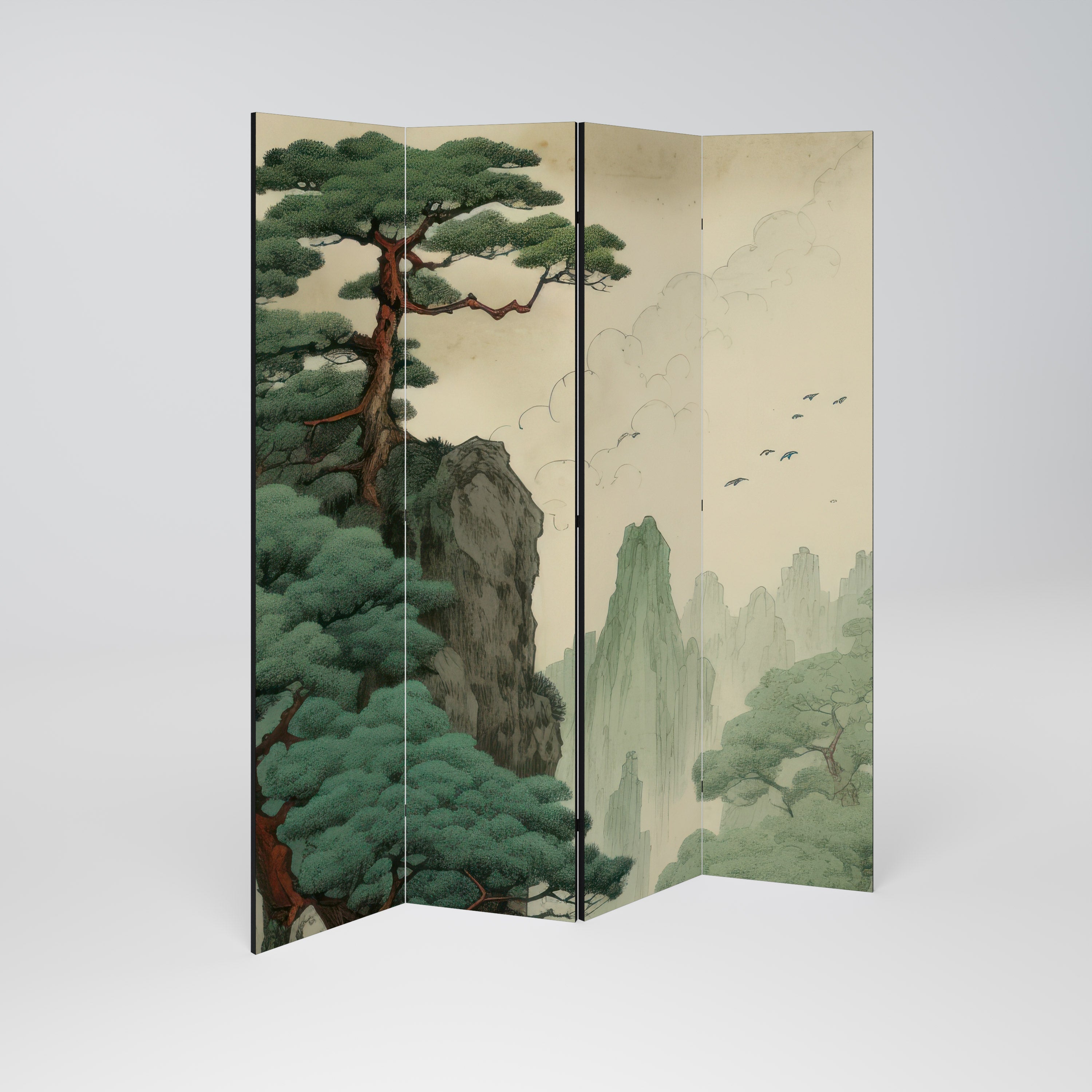 VERDURE ABYSS 4dílný paraván