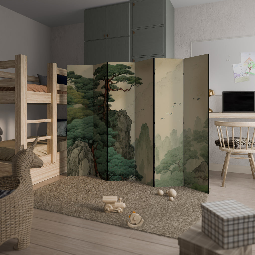 VERDURE ABYSS 6dílný paraván