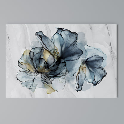 ELEGANT AQUARELLE Horizontal Canvas Print