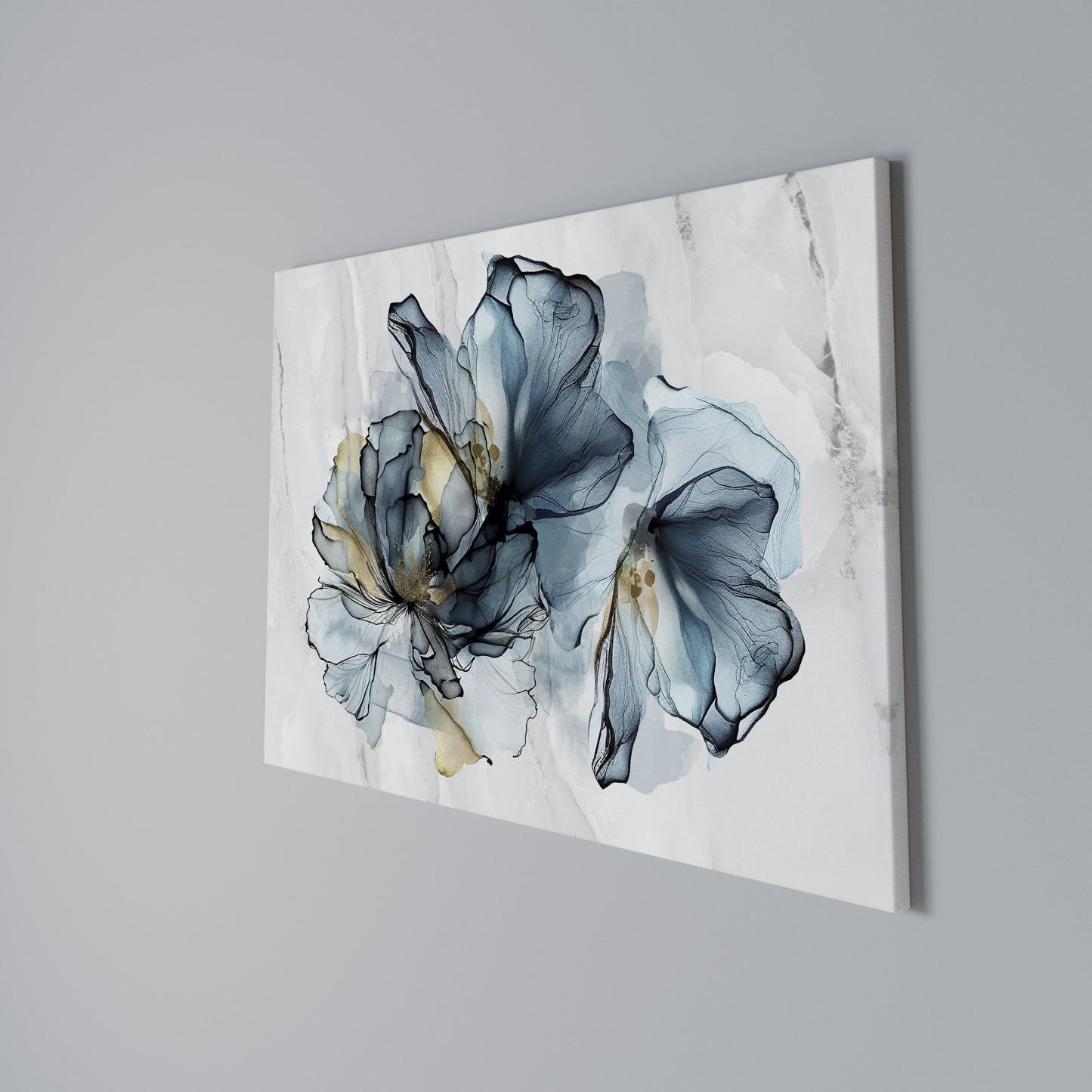 ELEGANT AQUARELLE Horizontal Canvas Print