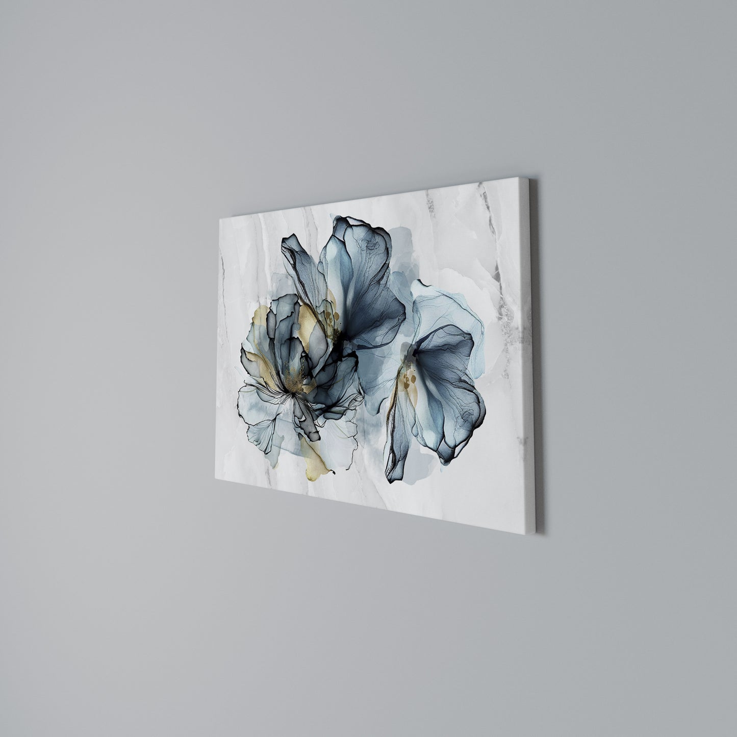 ELEGANT AQUARELLE Horizontal Canvas Print