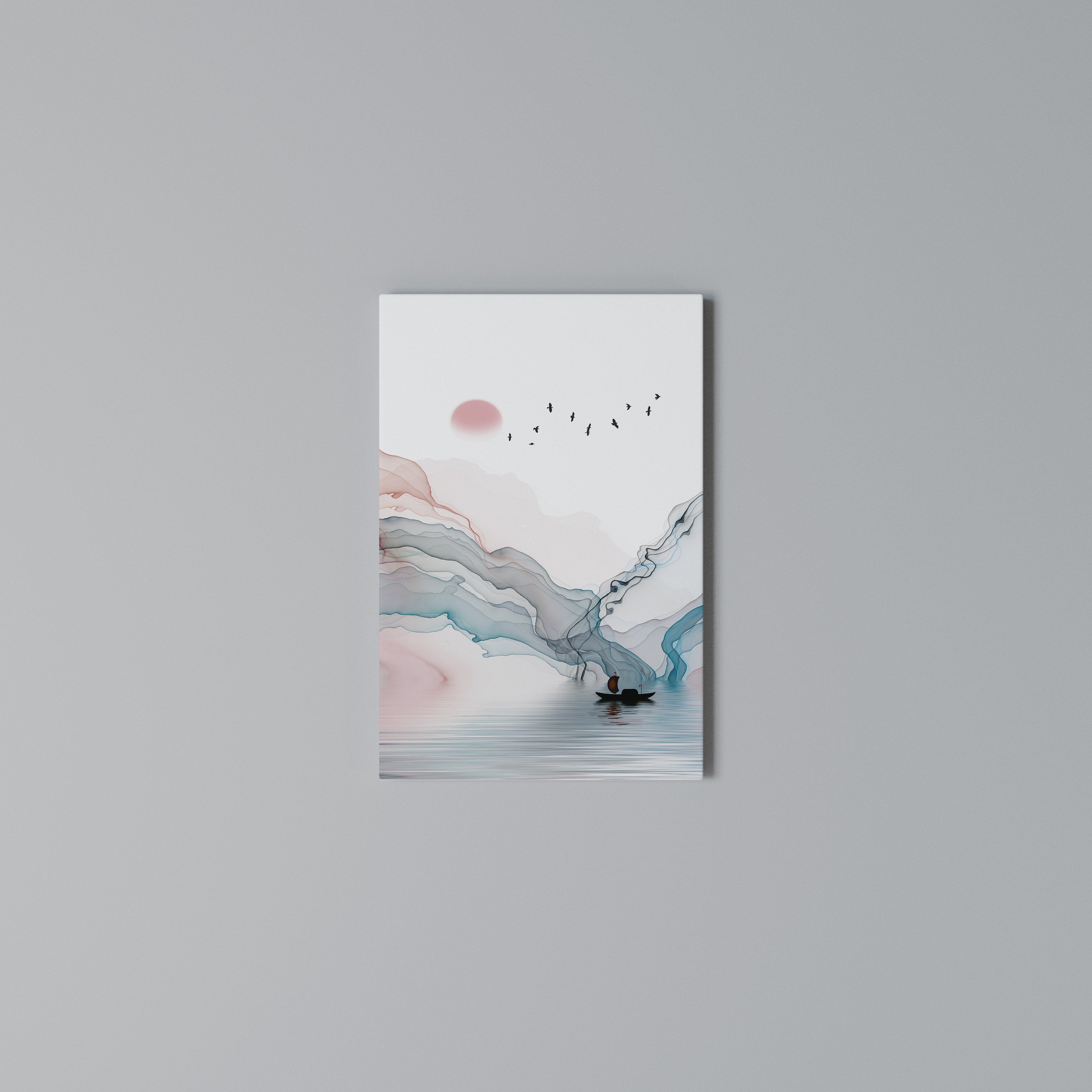 VELVET CROSSING Vertical Canvas Print