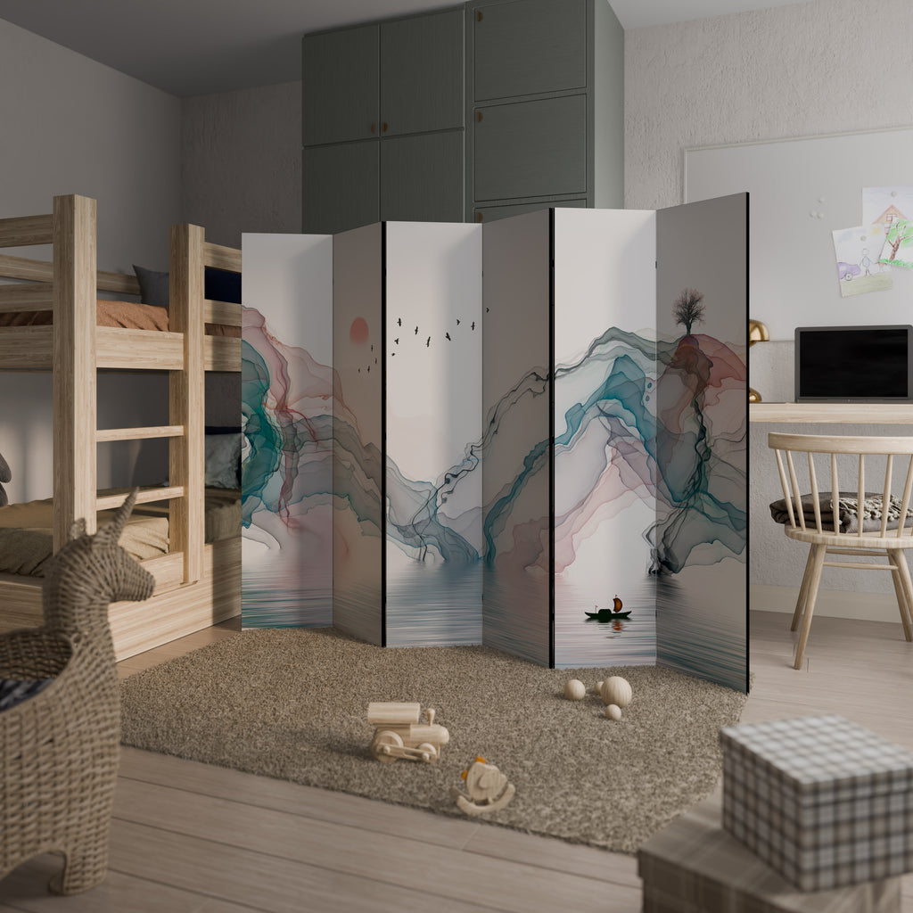 VELVET CROSSING 6dílný paraván